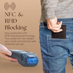 Leathris Genuine Crocodile Leather Men's Wallet New In Sealed Bag